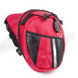 Sacoche de jambe moto femme rouge - LE PRATIQUE DU MOTARD