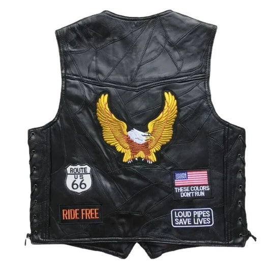 Veste sans manche USA - LE PRATIQUE DU MOTARD