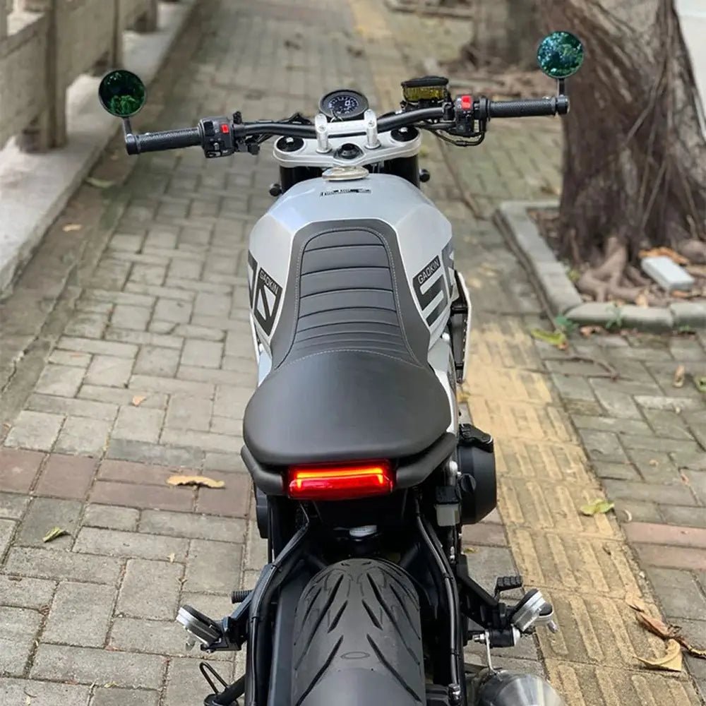 Guidon Moto Alu 28mm Plat - Confort et Style Cafe Racer - LE PRATIQUE DU MOTARD