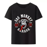 T-shirt Gas Monkey Garage Est04 - LE PRATIQUE DU MOTARD