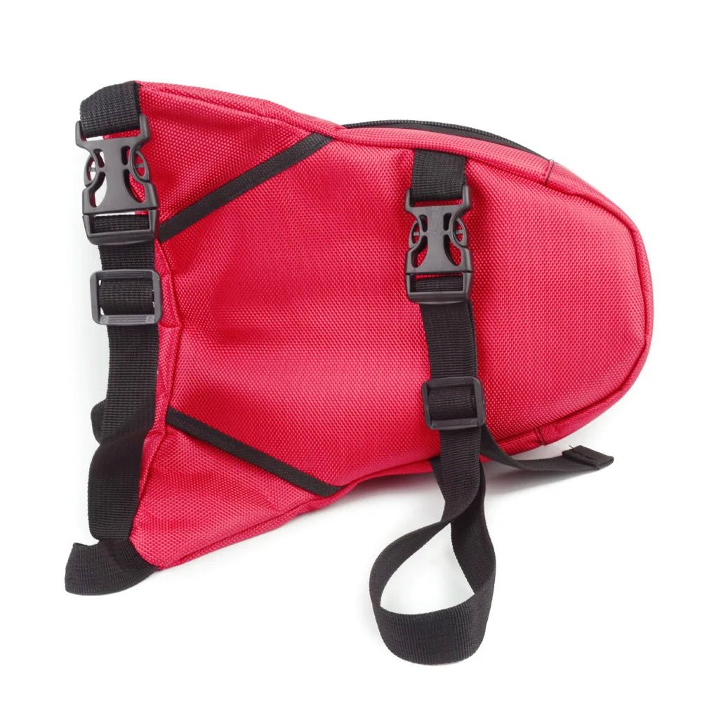 Sacoche de jambe moto femme rouge - LE PRATIQUE DU MOTARD