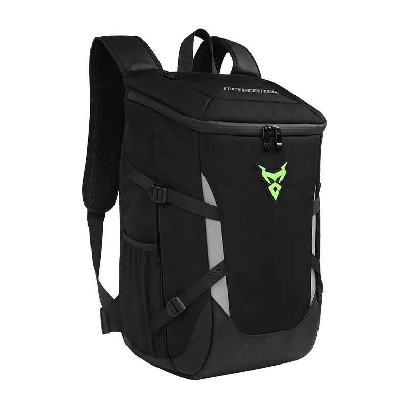 Sac à dos moto étanche 24/28L | MC - 0137 – Ergonomique, Grande Capacité et Sécurité Réfléchissante - LE PRATIQUE DU MOTARD