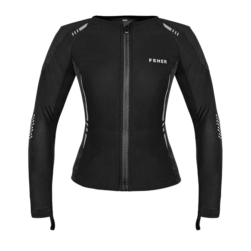 Gilet protection moto été route - EvoShield Femme - LE PRATIQUE DU MOTARD