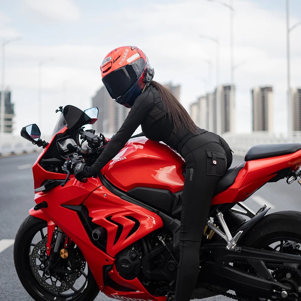 Pantalons Femme Été avec protection CE2 | VALKYRIA™ PANTS - LE PRATIQUE DU MOTARD