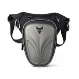 Sacoche de jambe moto -Gris Mat - LE PRATIQUE DU MOTARD