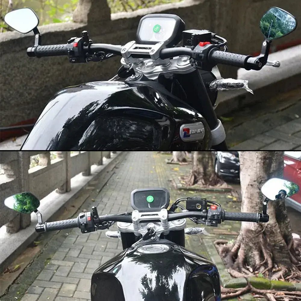 Guidon Moto Alu 28mm Plat - Confort et Style Cafe Racer - LE PRATIQUE DU MOTARD