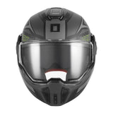 Casque Moto Modulable Spinner Ark Noir Mat Jaune | NOX - LE PRATIQUE DU MOTARD