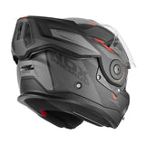 Casque Moto Modulable Spinner Ark Noir Mat Rouge | NOX - LE PRATIQUE DU MOTARD
