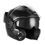 Casque Moto Modulable Spinner Noir Brillant | NOX - LE PRATIQUE DU MOTARD