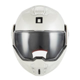 Casque Moto Modulable Spinner Blanc Perle | NOX - LE PRATIQUE DU MOTARD