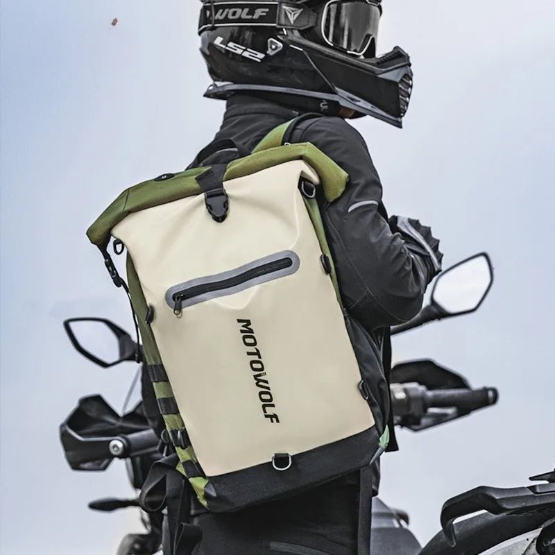 Sac à Dos Enduro Étanche avec Poche Hydratation – Moto Off - Road - LE PRATIQUE DU MOTARD