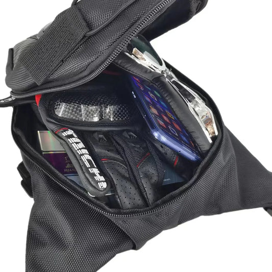 Sacoche de jambe - Marque moto - LE PRATIQUE DU MOTARD