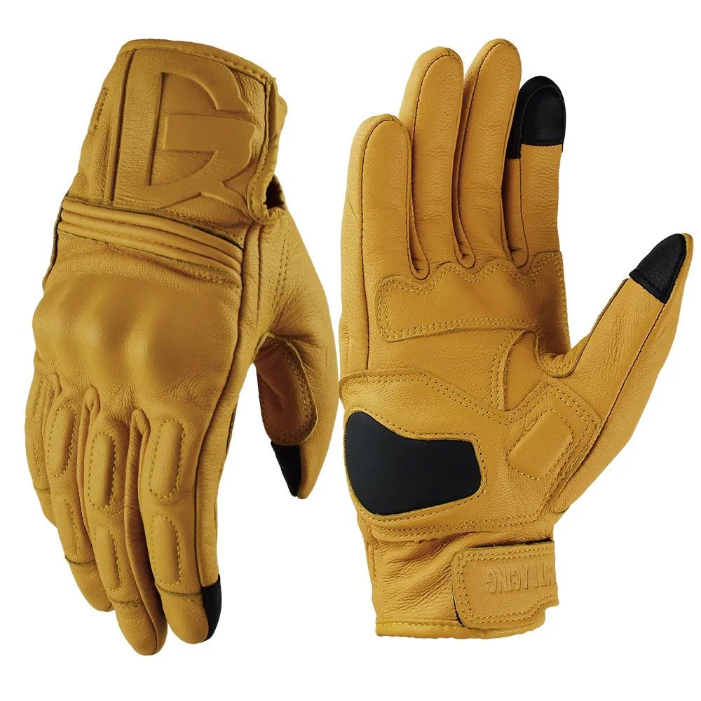 Gants moto cuir vintage - LE PRATIQUE DU MOTARD