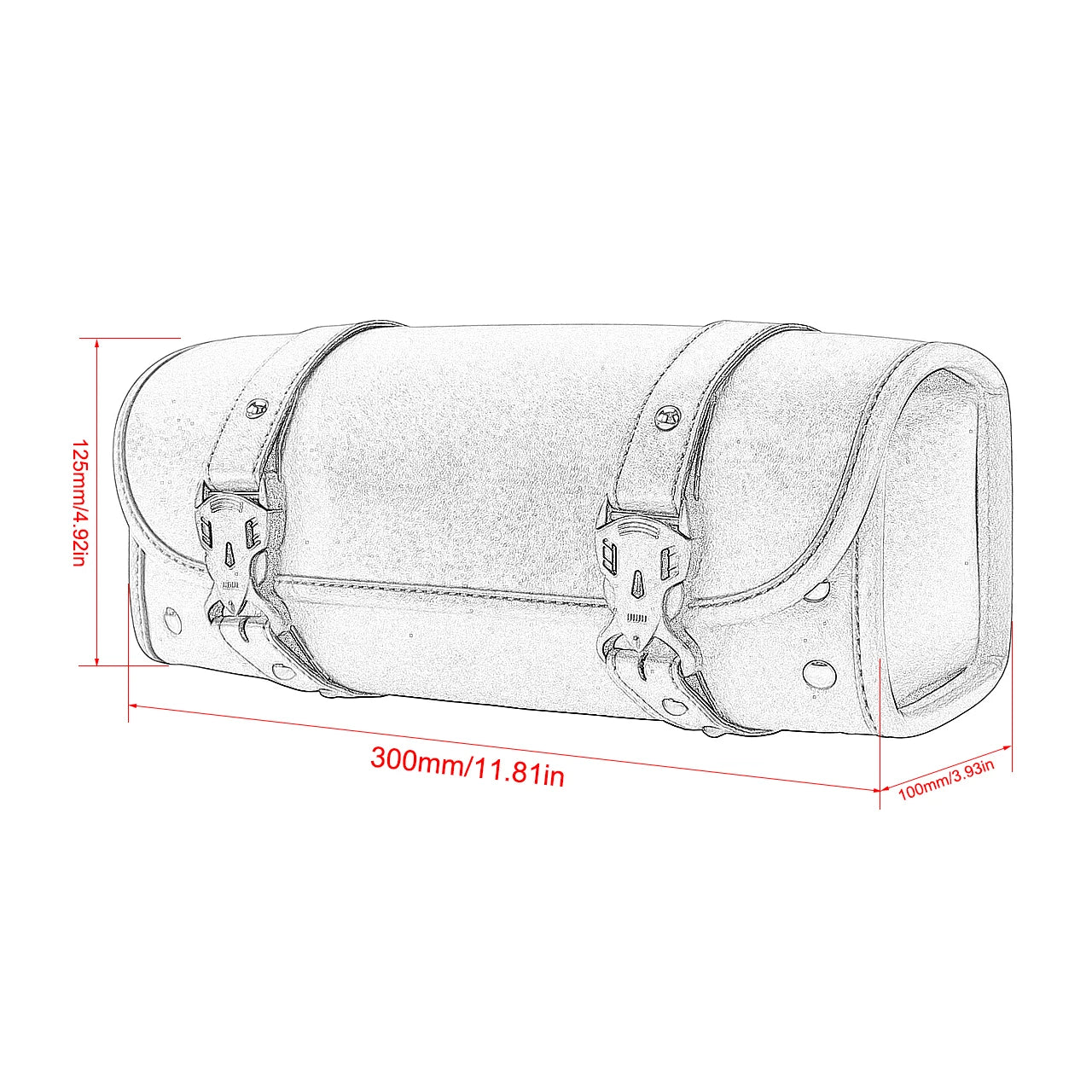 Sacoche de fourche moto vintage - LE PRATIQUE DU MOTARD