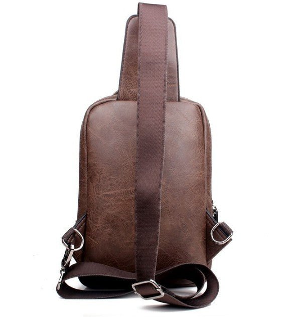 Sacoche en cuir bandouliere homme - JEEP - LE PRATIQUE DU MOTARD