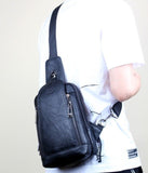 Sacoche en cuir bandouliere homme - JEEP - LE PRATIQUE DU MOTARD