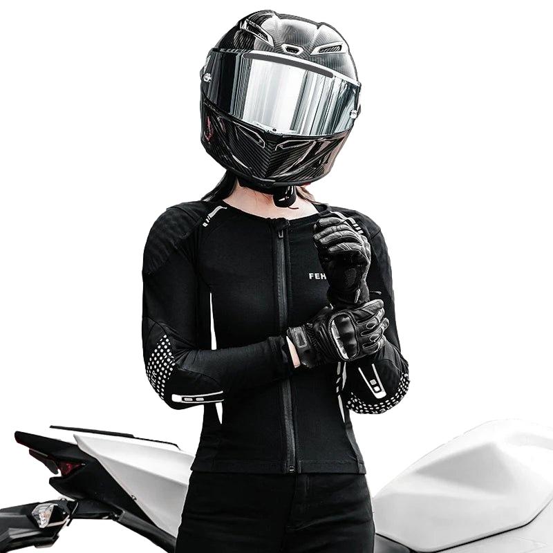 Gilet de Protection Moto Éte pour Femme - EvoShield™ - LE PRATIQUE DU MOTARD