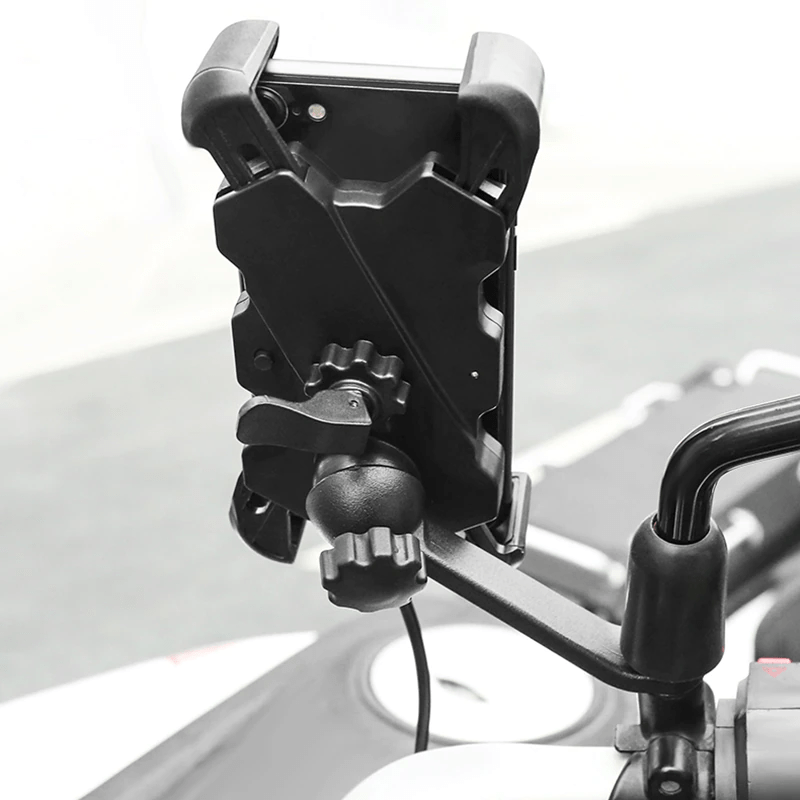 Support de Téléphone Moto avec Chargeur Induction - Charge InductPro - LE PRATIQUE DU MOTARD