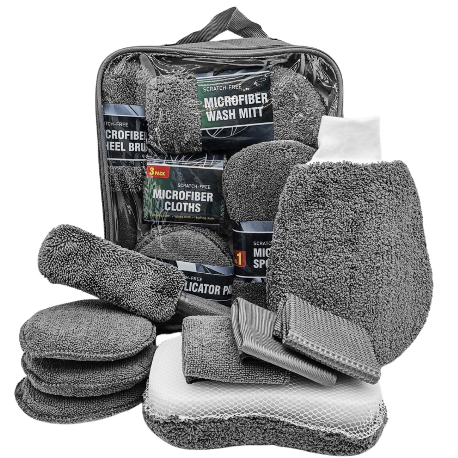 Kit de Nettoyage Moto & Auto – 9 Accessoires Pro - LE PRATIQUE DU MOTARD