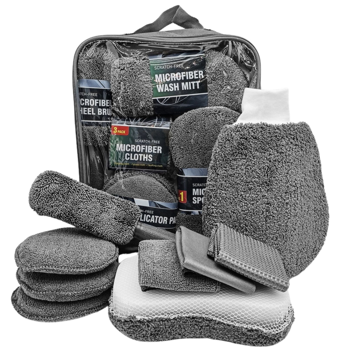 Kit de Nettoyage Moto & Auto – 9 Accessoires Pro - LE PRATIQUE DU MOTARD