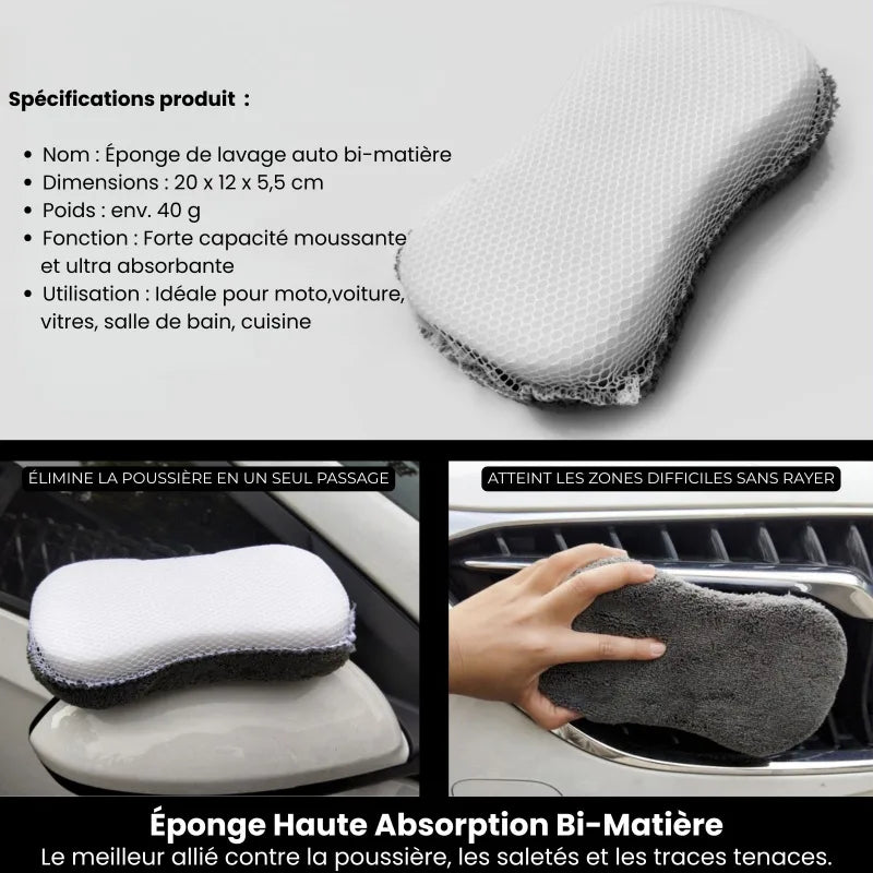 Kit de Nettoyage Moto & Auto – 9 Accessoires Pro - LE PRATIQUE DU MOTARD
