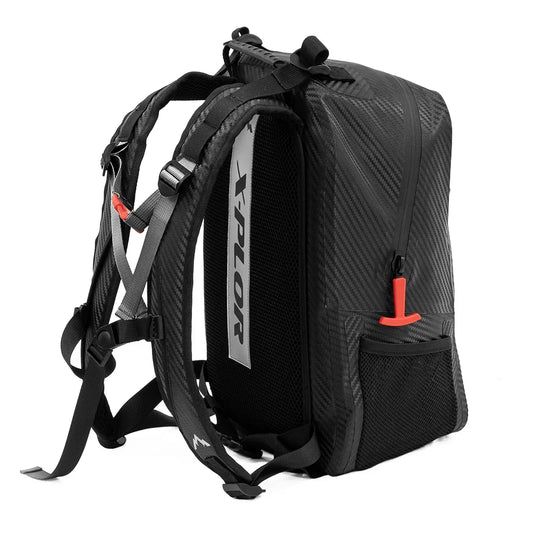 Sac a dos moto carbone