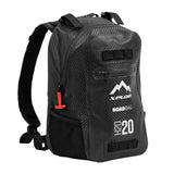 Sac a dos moto carbone