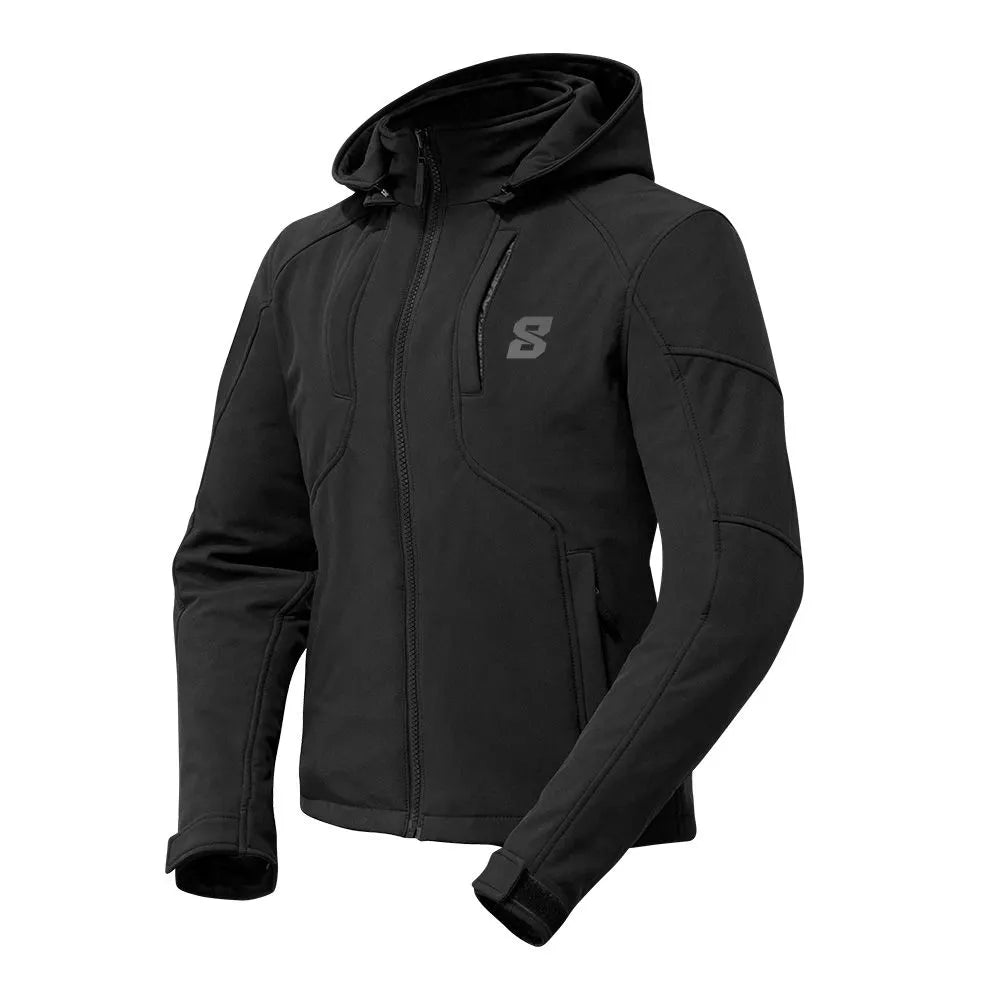 Veste Moto Femme Noir CIRRUS - Protection CE - Coupe Ajustée Urbaine