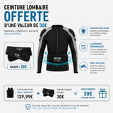 Gilet moto homme été — CE Niveau 2 + Ceinture Lombaire  | EIZOX™ ADVENTURE