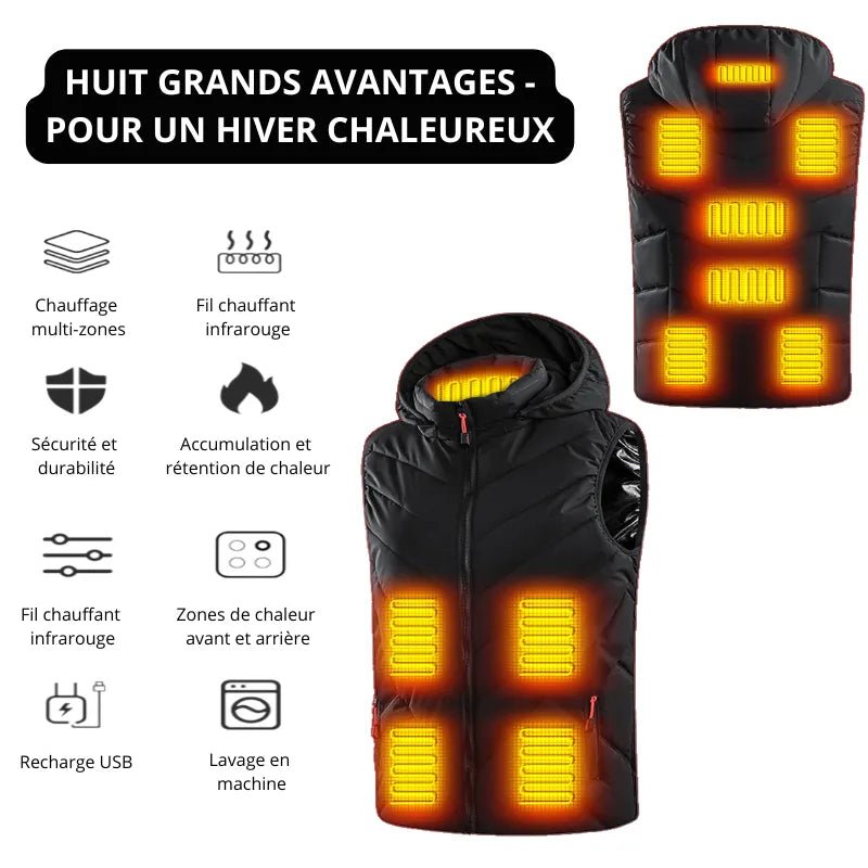 Gilet Chauffant Femme moto | WarmMotion™ - LE PRATIQUE DU MOTARD