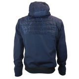 Veste Moto Softshell Homme Harisson Aspen Bleu CE - LE PRATIQUE DU MOTARD