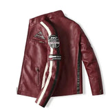 Vintage biker leather jacket - Speed ​​RACE Black