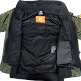Bombers Moto Maxtex 300d Homme Harisson Maverick Kaki CE - LE PRATIQUE DU MOTARD