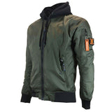 Bombers Moto Maxtex 300d Homme Harisson Maverick Kaki CE - LE PRATIQUE DU MOTARD