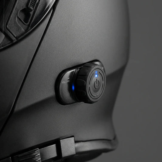 Casque Moto Bluetooth Intégré Modulable - Eight™ Noir (Norme ECE 22 - 06) - LE PRATIQUE DU MOTARD