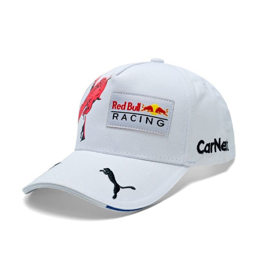 Casquette F1 - Red bull Racing Blanche - LE PRATIQUE DU MOTARD
