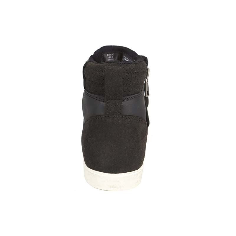 Basket Moto Homme Harisson Apache Noir — Cuir CE - LE PRATIQUE DU MOTARD