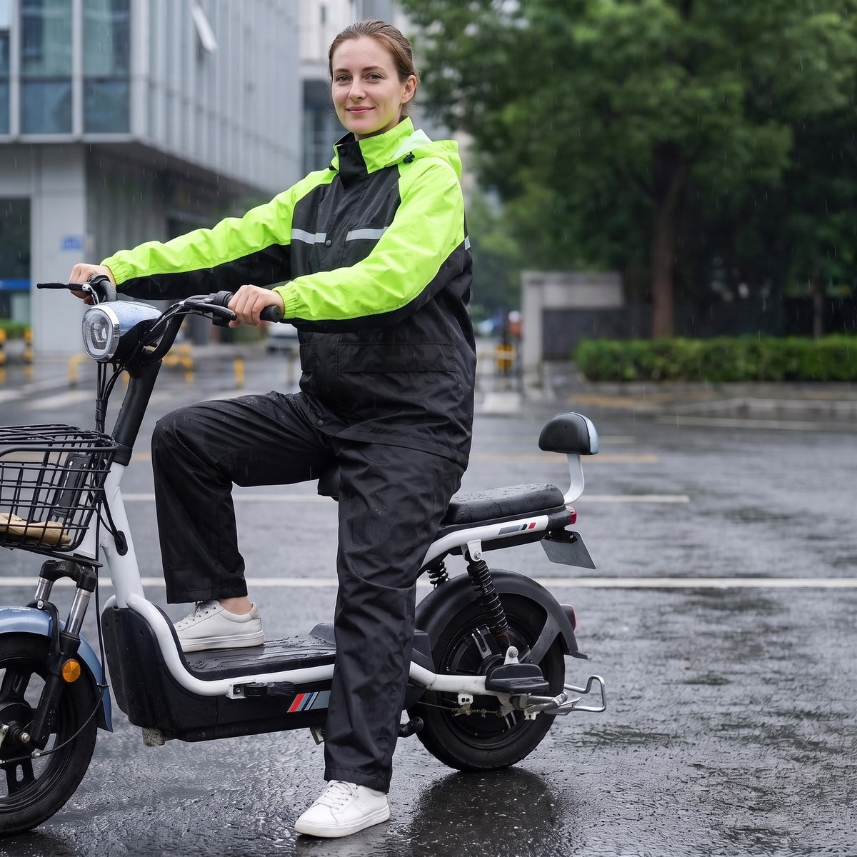 Une tenue de pluie
pour tous vos trajets.