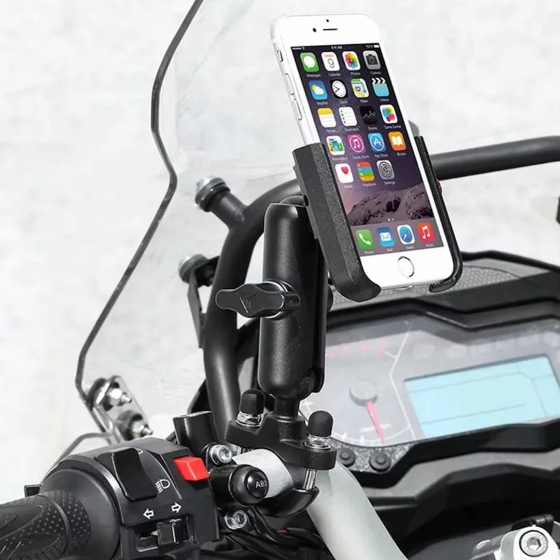 Support téléphone Guidon moto | M12 - LE PRATIQUE DU MOTARD