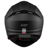 Casque Modulable MT Helmet Genesis SV Pure A1 Noir Mat - Homologué ECE 22.06 - LE PRATIQUE DU MOTARD