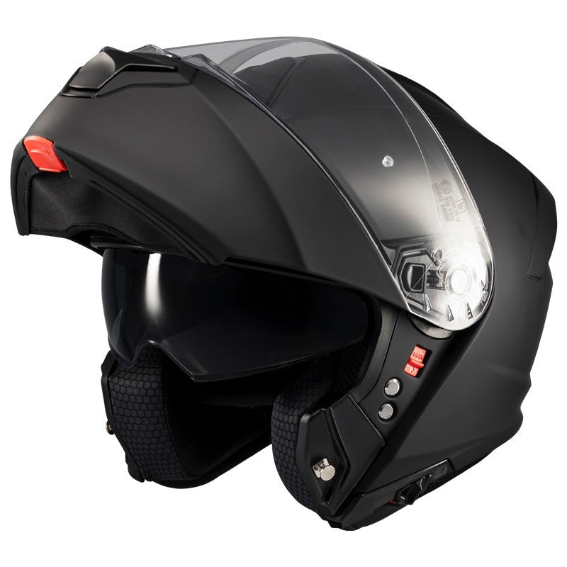 Casque Modulable MT Helmet Genesis SV Pure A1 Noir Mat - Homologué ECE 22.06 - LE PRATIQUE DU MOTARD