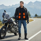 Gilet chauffant moto | VOLCAN.IO™ - LE PRATIQUE DU MOTARD
