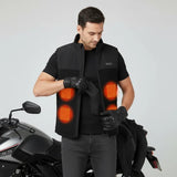 Gilet chauffant moto | VOLCAN.IO™ - LE PRATIQUE DU MOTARD