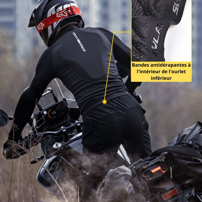 Veste moto homme été - AirFlow Defender™ - LE PRATIQUE DU MOTARD