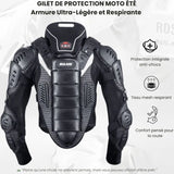 Gilet Protection Moto Route Été - LE PRATIQUE DU MOTARD