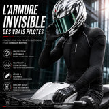 Gilet Moto Homme Été — 7 Protections CE Niveau 1&2 | NEMESIS™