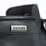 Bottes Moto Homme Oxford Hardy — Cuir Imperméable Style Casual, Anthracite