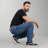 Jean Moto Homme Homologué AA — Coques Genoux et Hanches Incluses | ASFALT™