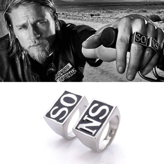 Bagues Sons Of Anarchy -Jax - LE PRATIQUE DU MOTARD