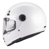Casque moto Intégral vintage | MT JARAMA BLANC NACRE - LE PRATIQUE DU MOTARD